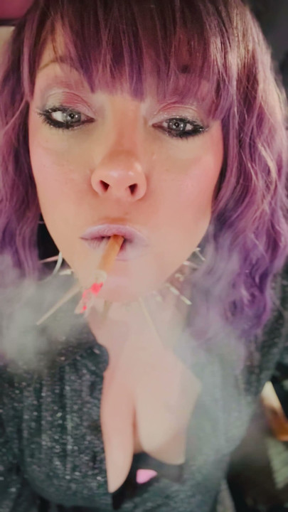 All Dangles From You Smoking Queen, Tina Snua! Close Up With Lots Of Smoke! | Clip 1