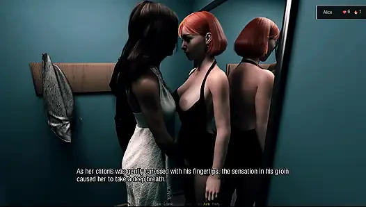 Alice a hard life #3 - nyonya grey pergi ke rumah alice, lily pengen ngentot sama alice saat liam masuk