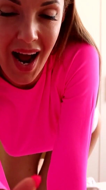 Jaw-dropping moment from "STEPSON FUCKED HIS SLUTTY STEPMOM AND CUM ON HER FACE"
