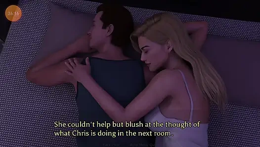 Идеальный брак No8 Крис и Энн болтают в постели.