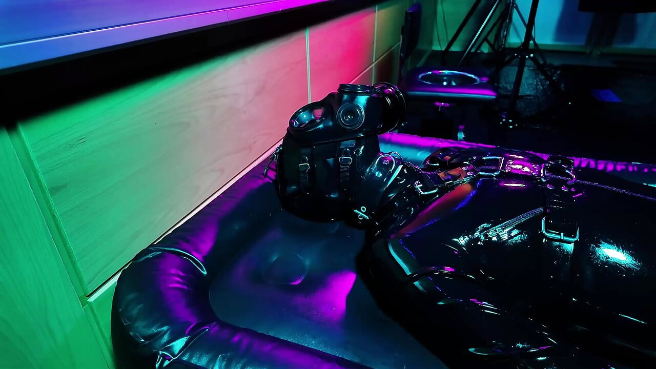 ¡CALIENTE! Fetichismo de Rubberdrone ASMR