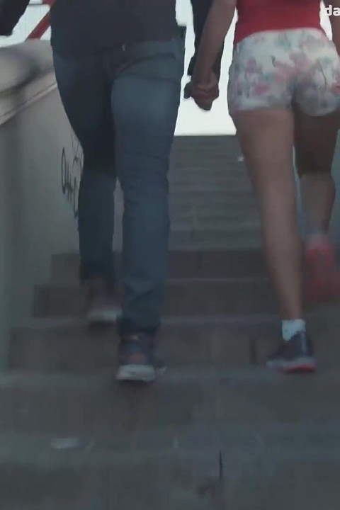 He Proposes to This Skinny Brunette and She Lets Them Fuck Her in the Ass, Doggy Style, with Anal Creampie