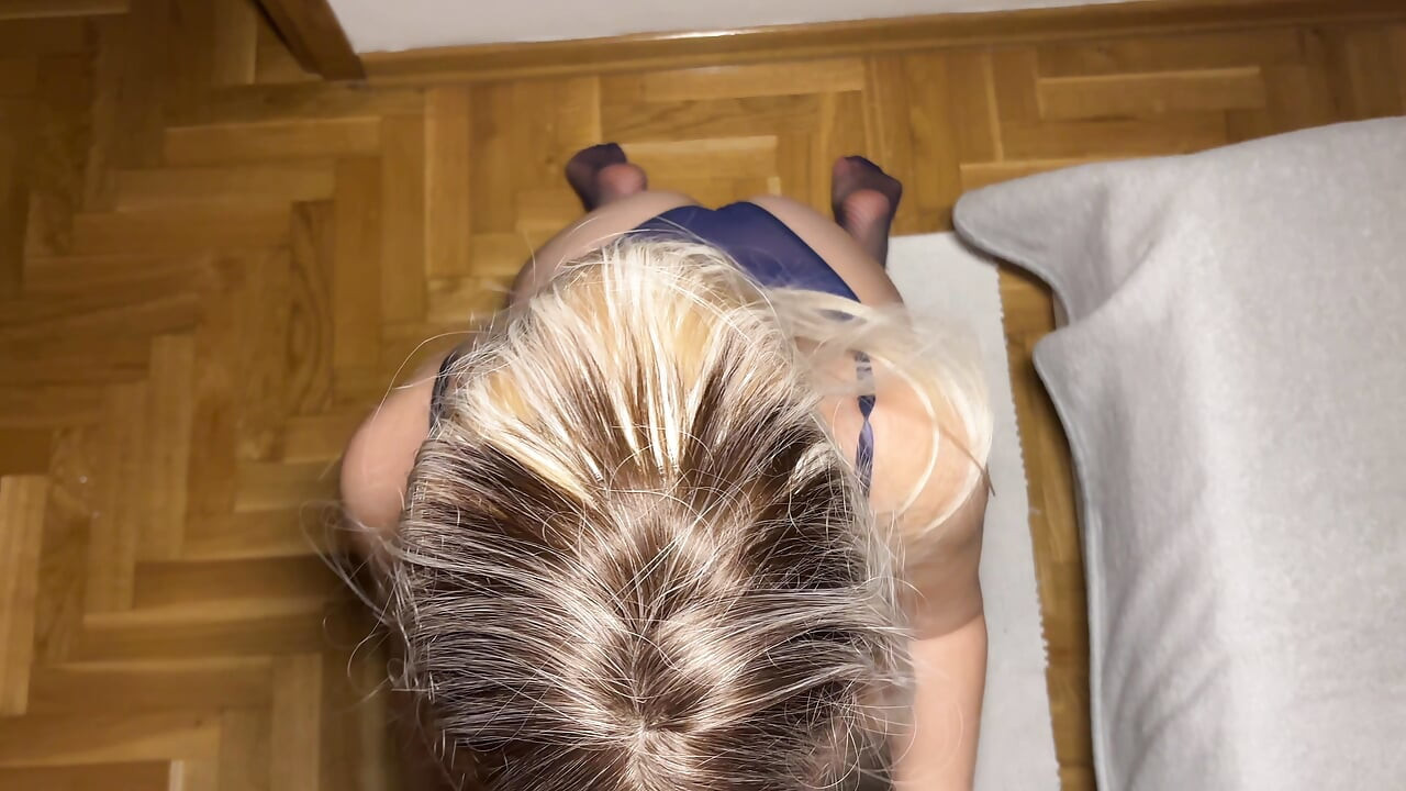 I Fucked The Blonde I Called Home Hard, She Allowed Me To Cum Inside Her