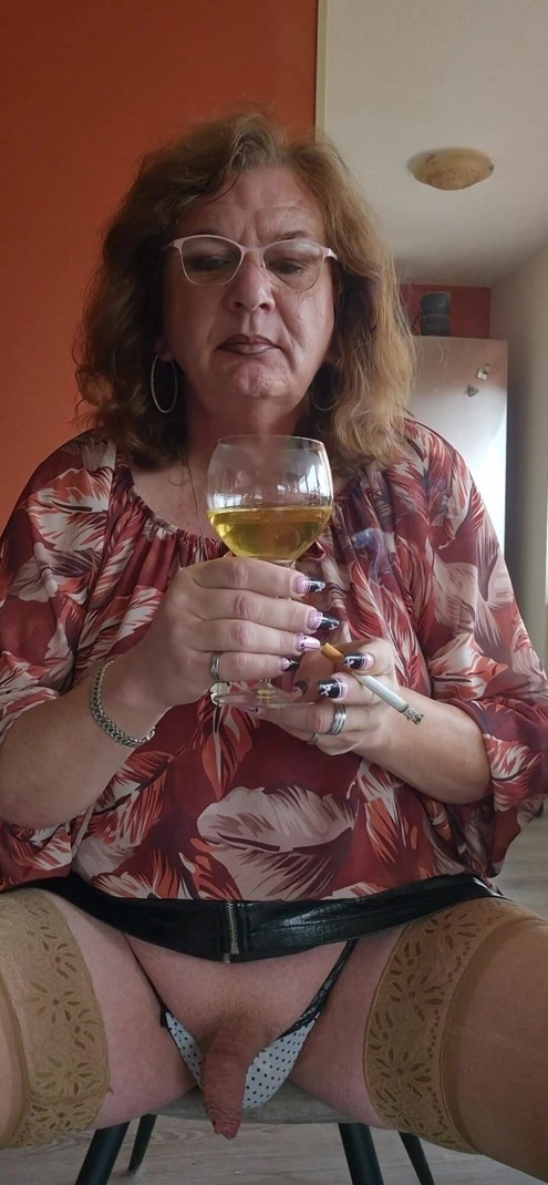 Enjoying my piss while smoking a cigarette | Clip 1