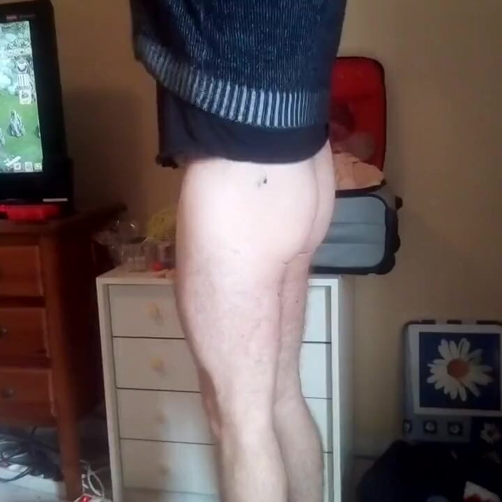John is pissing on the table tray