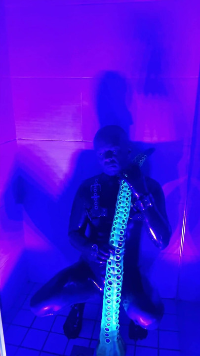 Full Rubber Shower Session