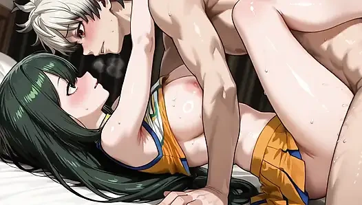 Rudo (Gachiakuta) x Tsuyu (MHA)