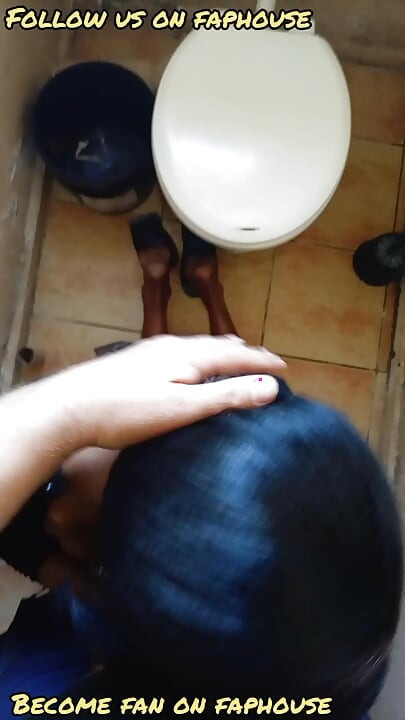 Hottest Blowjob & Doggystyle Fuck at Toilet