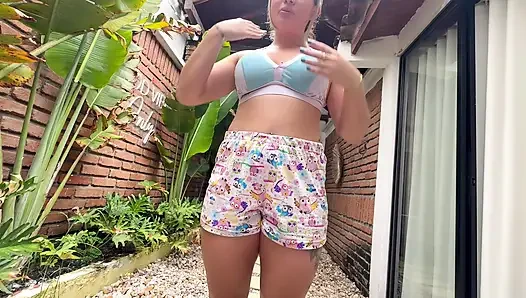 POV DISCOVERS MY STEPSON MASTURBATING AND DECIDES TO RIDE HIS HUGE COCK