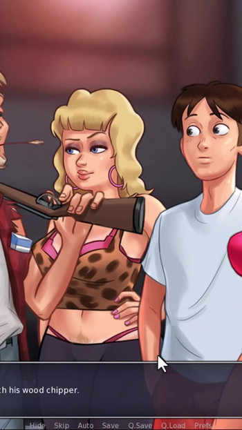 Summertime Saga - ive terpaksa membayar Jenny untuk melihat teteknya