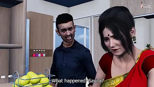 I Fucked My Horny, Desi Stepmom in the Kitchen.