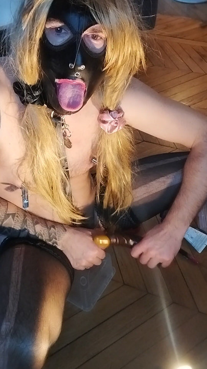 Brainwashed goon slut