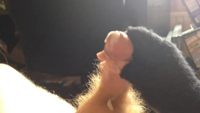 Fingerless gloves cumshot