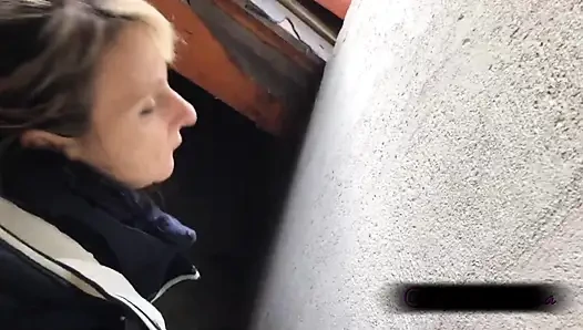 Horny Wife Luna Takes Intense Anal in Abandoned House - Outdoor POV Real Couple