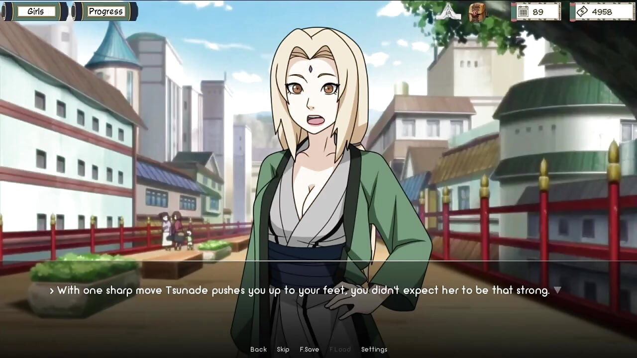 Naruto - Kunoichi Trener v0.13 Dio 37 Gola Tsunade -sama od Loveskysan69