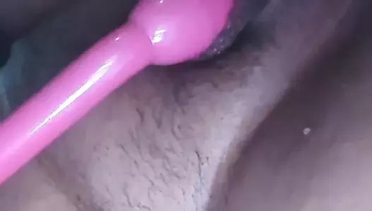 Watching Porn and Listening to BF Jerk in the Shower Gives Me Clit Vibing Orgasms