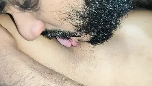 Nipple suck with armpit lick