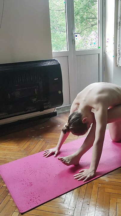 L'allenamento quotidiano di yoga princess