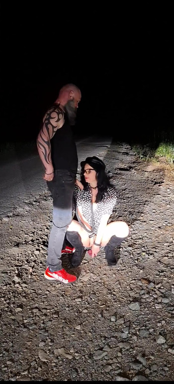 Unforgettable moment from "Dirty whore grandma make me cum in her mouth"