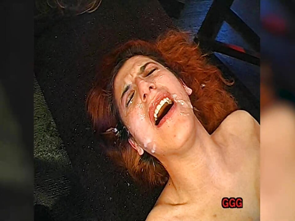 Ggg - Busty Brunette Gets a Mouthful of Cum in Wild Group Action!