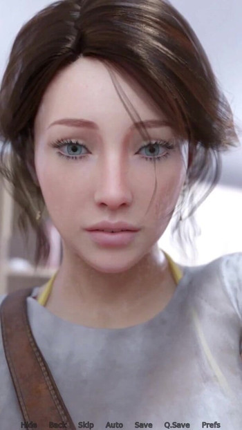 Emotional moment from "Heart Problems - Chapter 10 - John and Amelie showered each other - Demo"