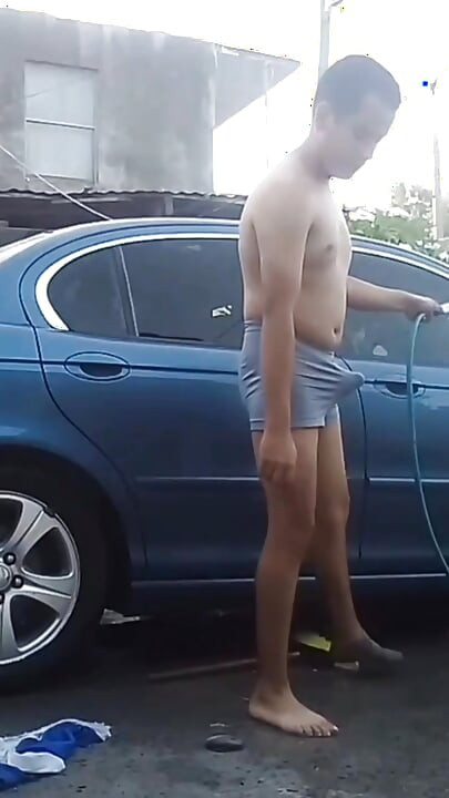 Jesus in excited boxer