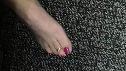 Granny’s nylon feet