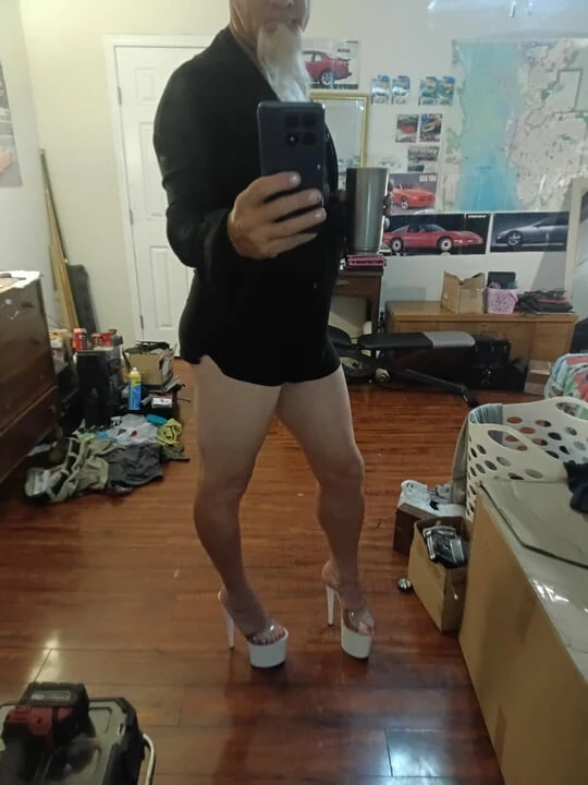 Mirror mirror, on the floor. I'm your whore for ever more