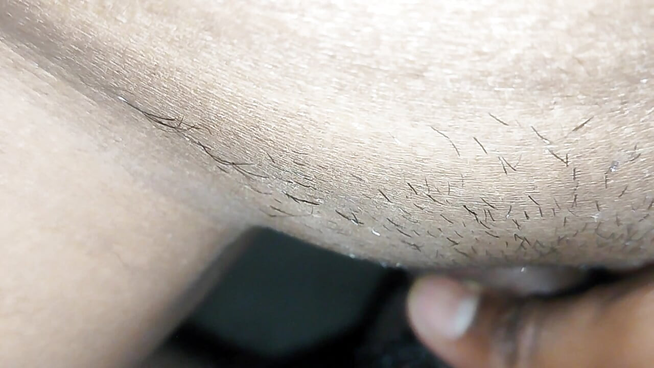 He licked his desi girlfriend's pussy and ate her cream and fucked her sitting on the chair.