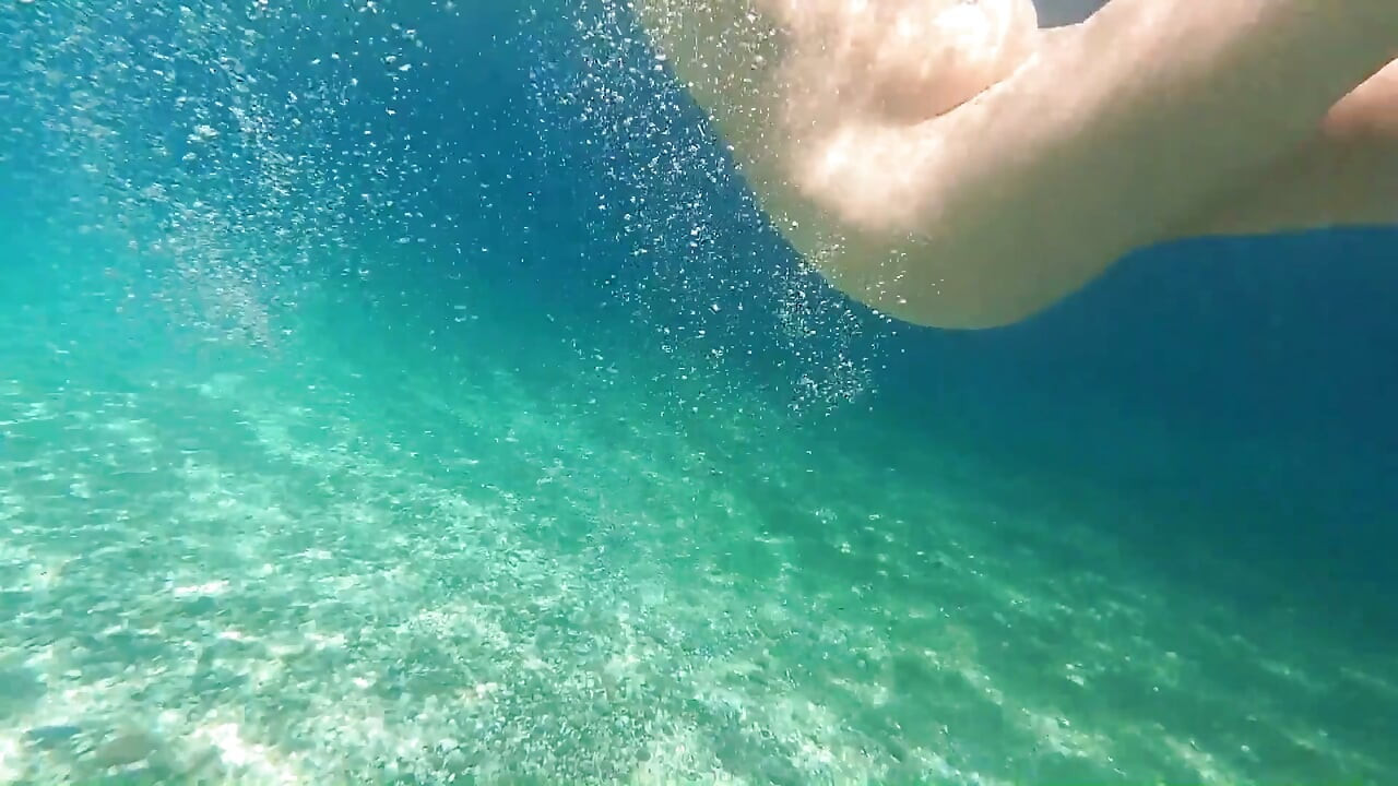 Kinky par - kurvig stor röv Sardinien Beach