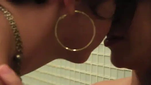 Hot lesbian sluts in great action