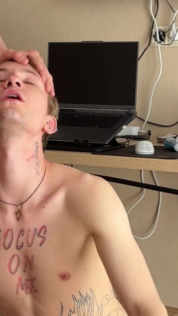 Spectacular moment from "twink cum and anal compilation part 15"