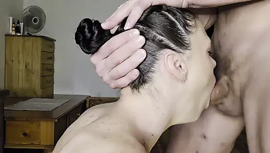 MILF BRUTAL DEEPTROAT FACE FUCKED CUM in MOUTH SWALLOW!