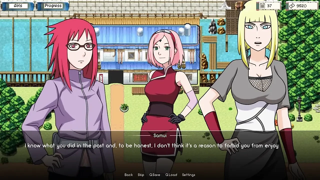Naruto Hentai - Naruto trainer v0.17.2 deel 75 sexy naakte ninjababes door Loveskysan69