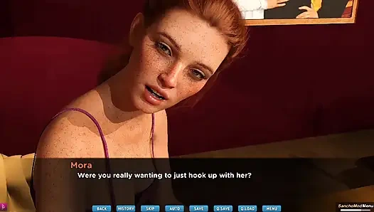 Saksi telanjang #8 - jackson dan mona bercipratan di sofa