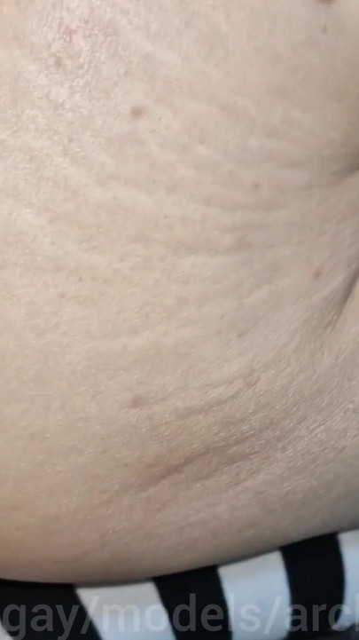 Iconic moment from "A fucking slave served the master and his cock and legs! For this, he received huge portions of sperm"