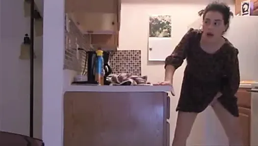 step mom has fun in the kitchen 2