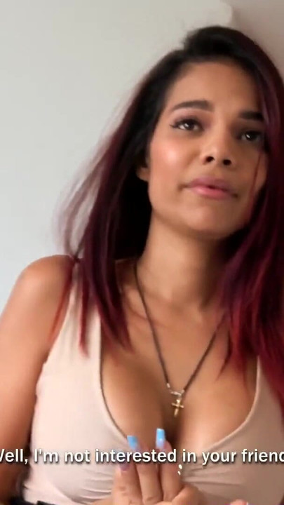 Big Tits Latina Slut RAMMED HARD By Big White Cock American Tourist | Clip 1