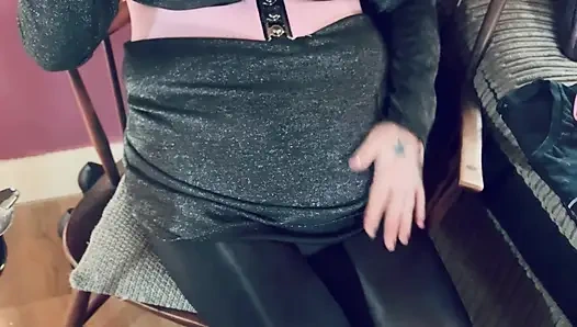 Your Good Girl, Tina Snua Chain Smokes 2 Cork Cigarettes In Pantyhose - Tip To Tailing Smoke Rings Drifting Smoker