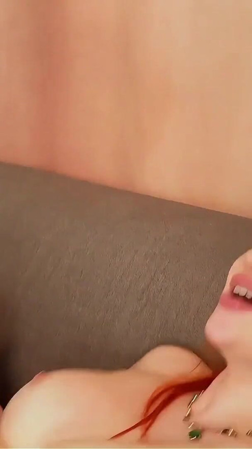 Alt Redhead fucked by her older dad best friend | Clip 1
