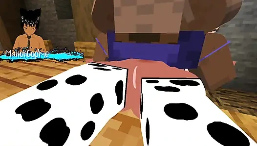 Minecraft Sexcraft The Jenny Mod  - Seeing what Cassie has to offer with her massive tits