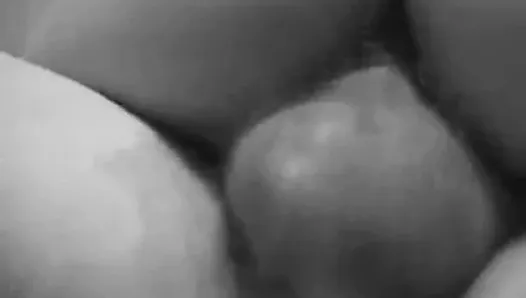 BLEACHED: Asian Milf fucking in black and white