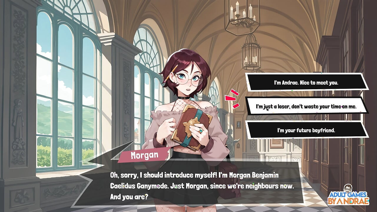 Femboy Futa House Gameplay Part 1 - Starting Life at the College of Magical Arts