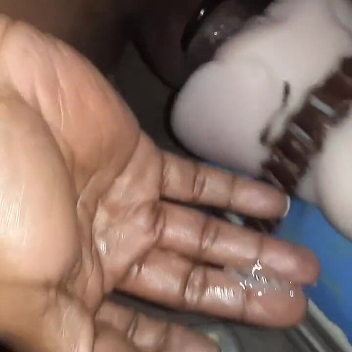 Big Cumshot From Pocket Pussy Machine