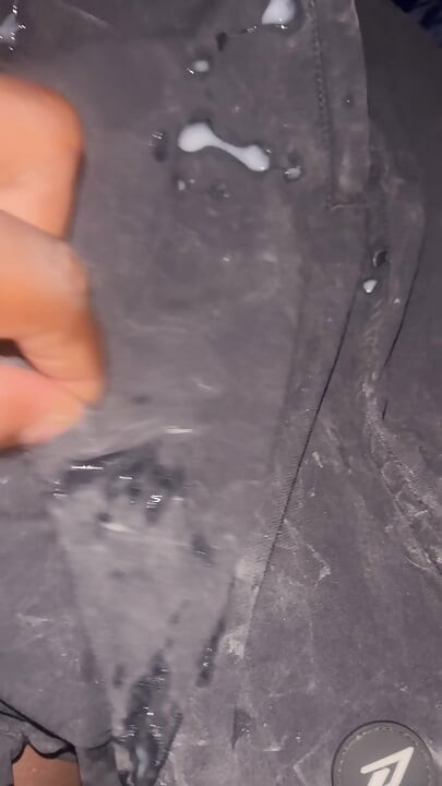 BBC CUMSHOT, SHORTS, WANKING, BBC CUMMING, CUM STAINS
