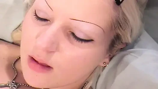 Two Super Hot Blonde Teens Playing with Sex Toys