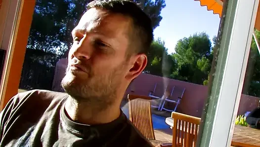 Lucky Guy Bangs Two Young Sluts Pool Side