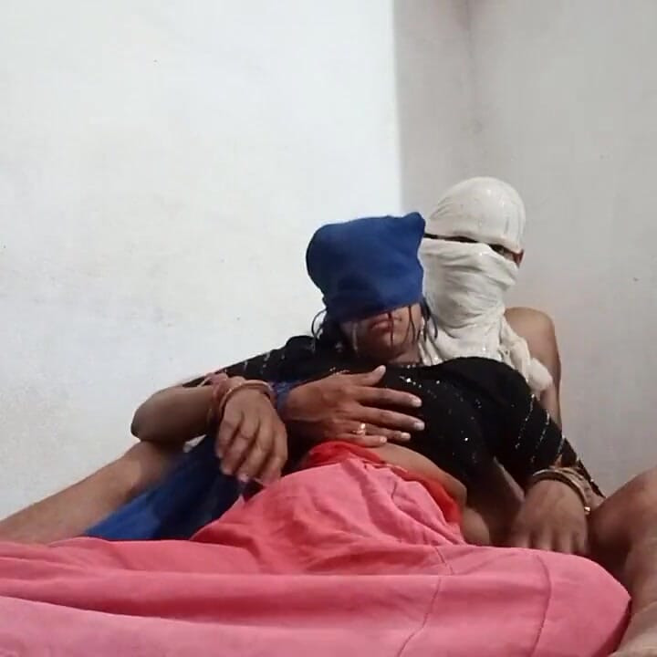Indisches desi-paar genießt romantische sex-session