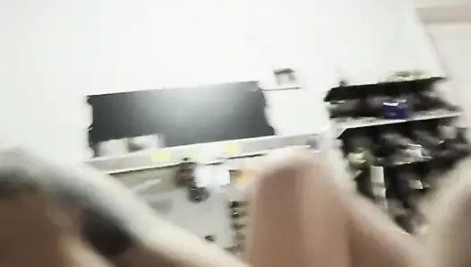 Sexy Young Mom Gets Fucked in the Break Room