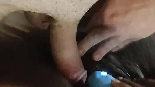 Cewek semok kulit hitam dientot habis-habisan sama suami kontol besar pria kulit hitam